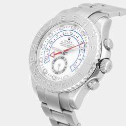 Pre Owned Rolex Yacht-Master II 116689 Automatic White 18k White Gold Men's Wristwatch 44 mm
