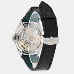 Pre Owned Rolex 1908 M52509-0002 Automatic Black 18k White Gold Men's Wristwatch 39 mm