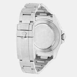 Pre Owned Rolex Explorer II 216570 Automatic Black Stainless Steel Men's Wristwatch 42 mm