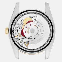 Pre Owned Rolex Datejust 116233 Automatic Champagne 18k Yellow Gold Stainless Steel Men's Wristwatch 36 mm