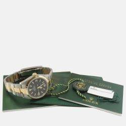 Pre Owned Rolex Explorer 124273 Automatic Black Stainless Steel Men's Wristwatch 36 mm