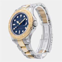 Pre Owned Rolex Yacht-Master 16623 Blue 18K Yellow gold and Stainless Steel Automatic Men's Wristwatch 40mm