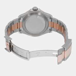 Pre Owned Rolex Yacht Master 126621 Automatic Chocolate Dial 18K Rose Gold Stainless Steel Men's Wristwatch 40 mm