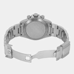 Pre Owned Rolex Cosmograph Daytona 116520 Automatic Black Dial Stainless Steel Men's Wristwatch 40 mm