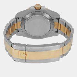 Pre Owned Rolex Submariner Date 116613LB Automatic Blue Dial 18K Yellow Gold Stainless Steel Men's Wristwatch 40 mm