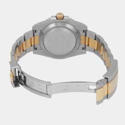 Pre Owned Rolex Submariner Date 116613LB Automatic Blue Dial 18K Yellow Gold Stainless Steel Men's Wristwatch 40 mm