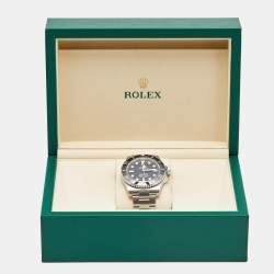 Pre Owned Rolex Black Cerachrom Oystersteel Submariner M124060-0001 Men's Wristwatch 41 mm