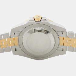 Pre Owned Rolex GMT-Master II 126713GRNR Automatic Black 18k Yellow Gold Stainless Steel  Men's Wristwatch 40 mm