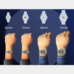 Pre Owned Rolex Oyster Perpetual Date 115200 Automatic Black Stainless Steel Men's Wristwatch 34 mm