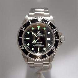 Pre Owned Rolex Sea-Dweller 16600 Automatic Black Stainless Steel Men's Wristwatch 40 mm