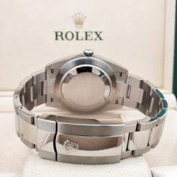 Pre Owned Rolex Datejust 126300 Automatic Rhodium Stainless Steel Men's Wristwatch 41 mm