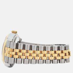 Pre Owned Rolex Datejust 116233 Automatic Slate 18K Yellow Gold Stainless Steel Men's Wristwatch 36 mm