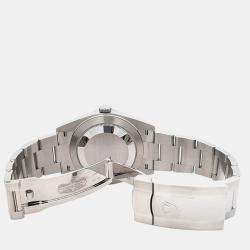 Pre Owned Rolex Datejust 126300 Automatic Black Stainless Steel Men’s Wristwatch 41 mm