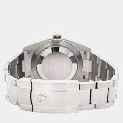 Pre Owned Rolex Datejust 126300 Automatic Black Stainless Steel Men’s Wristwatch 41 mm