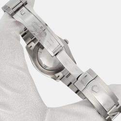 Pre Owned Rolex Datejust 126334 Automatic Silver 18K White Gold Stainless Steel Men’s Wristwatch 41 mm
