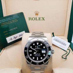 Pre Owned Rolex Submariner Date 126610LN Automatic Black Stainless Steel Men’s Wristwatch 41 mm