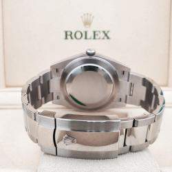 Pre Owned Rolex Datejust 126334 Automatic Mint Green 18K White Gold Men’s Wristwatch 41 mm