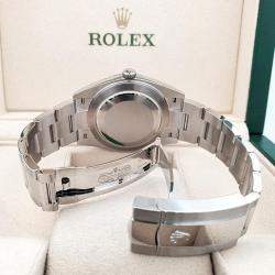 Pre Owned Rolex Datejust 126334 Automatic Mint Green 18K White Gold Men’s Wristwatch 41 mm