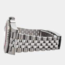 Pre Owned Rolex GMT Master II Pepsi 126710BLRO Automatic Black Stainless Steel Men’s Wristwatch 40 mm