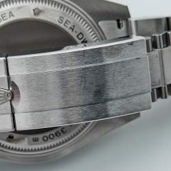Pre Owned Rolex Blue Black Stainless Steel DeepSea Sea-Dweller 116660-BKSO Men's Wristwatch 44 mm
