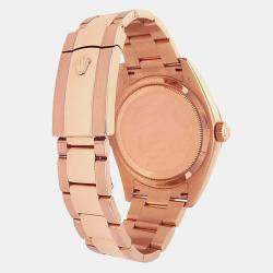 Pre Owned Rolex Sky-Dweller 326935 Automatic Chocolate 18K Rose Gold Men’s Wristwatch 42 mm