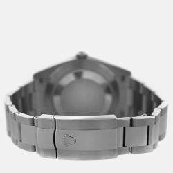 Pre Owned Rolex Datejust 126334 Automatic Silver Stainless Steel 18K White Gold Men’s Wristwatch 41 mm