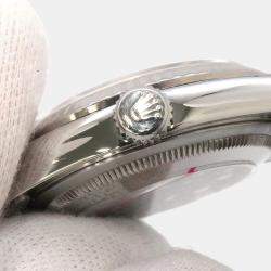 Pre Owned Rolex Datejust 16234 Automatic MOP 18K White Gold Stainless Steel Men's Wristwatch 36 mm