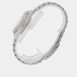 Pre Owned Rolex Datejust 16234 Automatic MOP 18K White Gold Stainless Steel Men's Wristwatch 36 mm