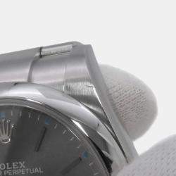 Pre Owned Rolex Oyster Perpetual 114300 Automatic Dark Rolesium Stainless Steel  Men's Wristwatch 39 mm