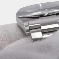 Pre Owned Rolex Oyster Perpetual 126000 Automatic Black Stainless Steel Men's Wristwatch 36 mm