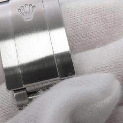 Pre Owned Rolex Oyster Perpetual 126000 Automatic Black Stainless Steel Men's Wristwatch 36 mm