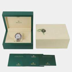 Pre Owned Rolex Cosmograph Daytona 116500LN Automatic White Stainless Steel Men's Wristwatch 40 mm