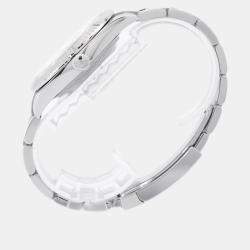 Pre Owned Rolex Datejust 126334 Automatic Silver 18k White Gold Stainless Steel Men's Wristwatch 41 mm