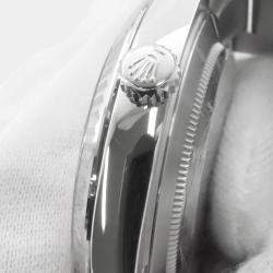 Pre Owned Rolex Datejust 126334 Automatic Silver 18k White Gold Stainless Steel Men's Wristwatch 41 mm