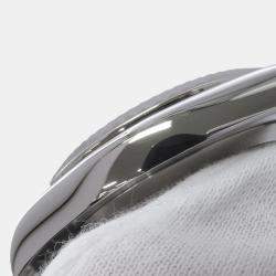 Pre Owned Rolex Datejust II 116334 Automatic Black 18k White Gold Stainless Steel Men's Wristwatch 41 mm