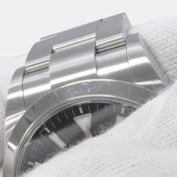 Pre Owned ساعة يد رجالية رولكس إكسبلورر 214270 أوتوماتيكية سوداء ستانلس ستيل 39 مم