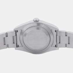 Pre Owned ساعة يد رجالية رولكس إكسبلورر 214270 أوتوماتيكية سوداء ستانلس ستيل 39 مم