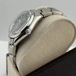 Pre Owned Rolex Air-King 5500 Automatic Black Stainless Steel Men's Wristwatch 34 mm