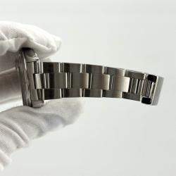 Pre Owned Rolex Date 15000 Automatic Silver Stainless Steel Men's Wristwatch 34 mm