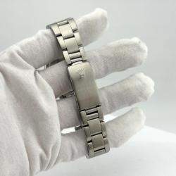 Pre Owned Rolex Date 15000 Automatic Silver Stainless Steel Men's Wristwatch 34 mm