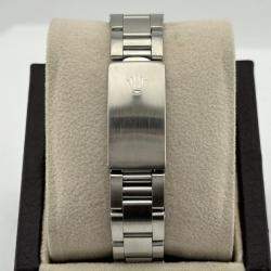 Pre Owned Rolex Date 15000 Automatic Silver Stainless Steel Men's Wristwatch 34 mm