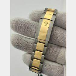 Pre Owned Rolex Datejust 126233 Automatic Champagne 18k Yellow Gold Stainless Steel Men's Wristwatch 36 mm