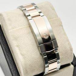 Pre Owned Rolex Datejust 116231 Automatic Tahitian Mother Of Pearl Steel 18k Rose Gold Men's Wristwatch 36 mm