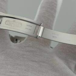Pre Owned Rolex Datejust 116234 Automatic Diamond Stainless Steel 18k White Gold Men's Wristwatch 36 mm