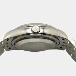Pre Owned Rolex Datejust 126234 Automatic Wimbledon Stainless Steel 18k White Gold Men's Wristwatch 36 mm