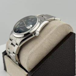 Pre Owned Rolex Datejust 16200 Automatic Blue Stainless Steel Men's Wristwatch 36 mm