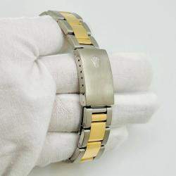 Pre Owned Rolex Datejust 16203 Automatic Champagne Diamond 18k Gold Stainless Steel Men's Wristwatch 36 mm