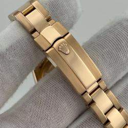 Pre Owned Rolex President Datejust 179165 Automatic Pink Diamond 18k Rose Gold Men's Wristwatch 26 mm