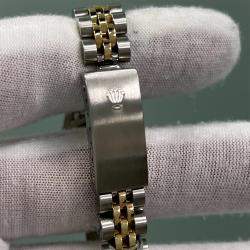 Pre Owned Rolex President Datejust 69173 Automatic Jubilee 18k Yellow Gold Stainless Steel Men's Wristwatch 26 mm