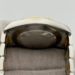 Pre Owned Rolex Datejust II 116333 Automatic Slate Wimbledon 18k Yellow Gold Stainless Steel Men's Wristwatch 41 mm